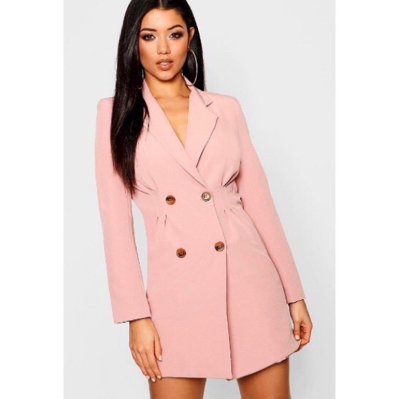 asos white blazer dress